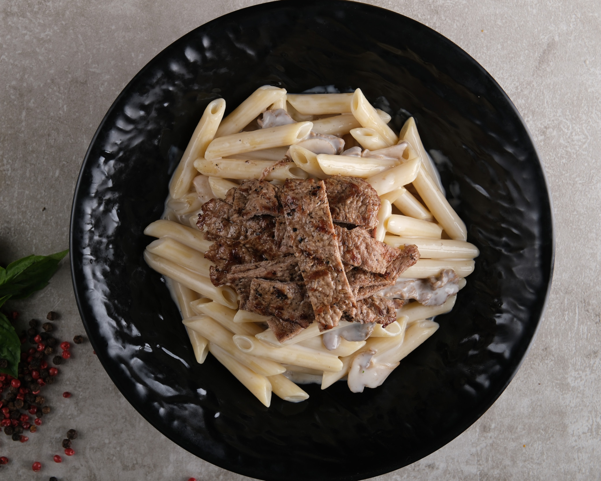 Biftekli Penne